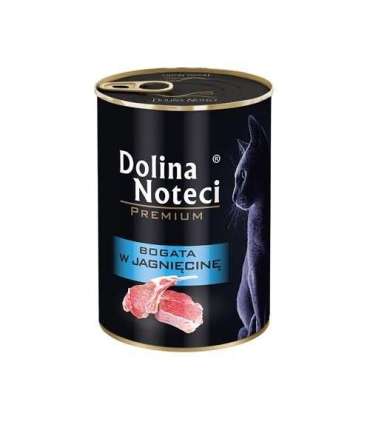 Dolina Noteci Premium rich in lamb - wet cat food - 400g