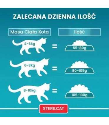 PURINA One Sterilcat Wołowina - dry cat food - 9,75kg