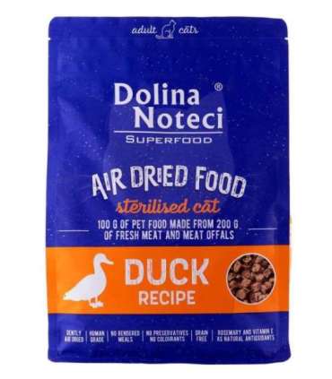 DOLINA NOTECI Superfood Sterilised Duck - Dry Cat Food - 1 kg