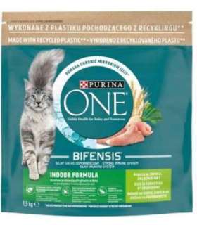 PURINA One Bifensis Indoor Formula - dry cat food - 1,5 kg