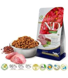 FARMINA N&D Quinoa Weight Management Lamb&Broccoli - dry cat food - 5 kg