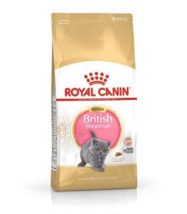 Royal Canin British Shorthair Kitten cats dry food 2 kg Poultry, Rice, Vegetable