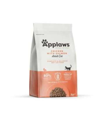 APPLAWS Chicken with salmon - dry cat food - 2kg