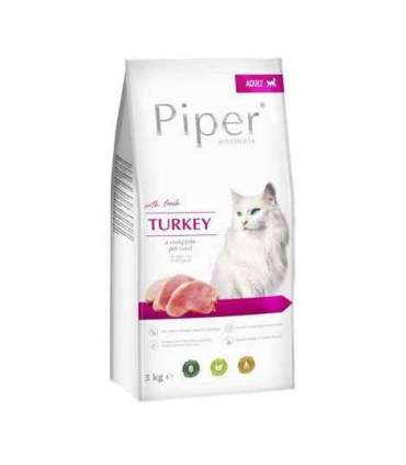 DOLINA NOTECI Piper Animals with turkey - Dry Cat Food - 3 kg