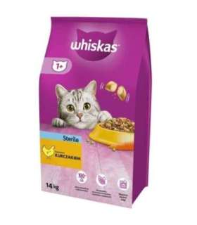 ‎Whiskas STERILE cats dry food Adult Chicken 14 kg