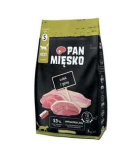 PAN MIĘSKO Turkey with Goose Small - dry cat food - 5 kg