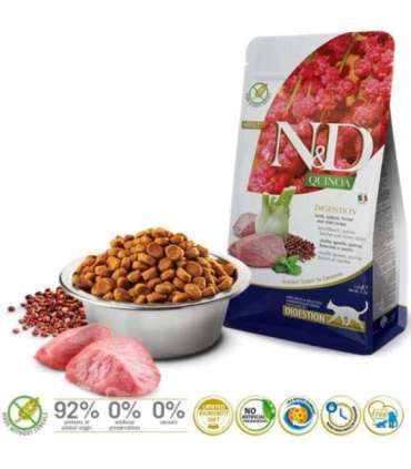 FARMINA N&D Quinoa Digestion Lamb and Fennel - dry cat food - 1,5 kg