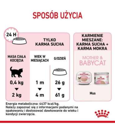 Royal Canin Mother & Babycat cats dry food 2 kg