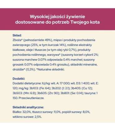 Purina Cat Chow Urinary Tract Health cats dry food 1.5 kg Adult Chicken