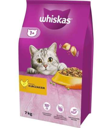 WHISKAS Cat Adult with chicken - dry cat food - 7 kg