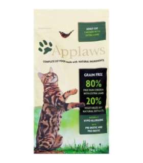 APPLAWS Chicken with lamb - dry cat food - 2kg