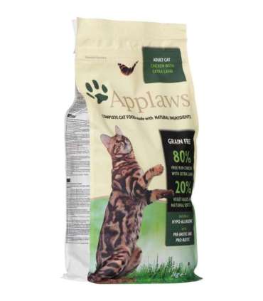 APPLAWS Chicken with lamb - dry cat food - 2kg