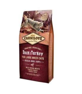 CARNILOVE Duck&Turkey Large Breed - dry cat food - 6kg