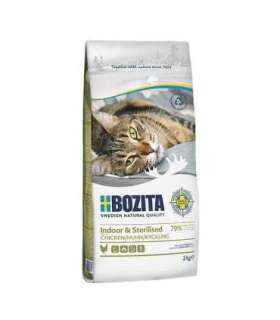 BOZITA Indoor & Sterilised Chicken - dry cat food - 10kg