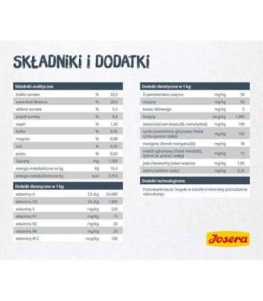 Josera 9610 cats dry food Adult Duck,Potato,Poultry 10 kg