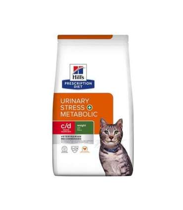 HILL'S Feline c/d Urinary Stress + Metabolic - Dry Cat Food - 3 kg
