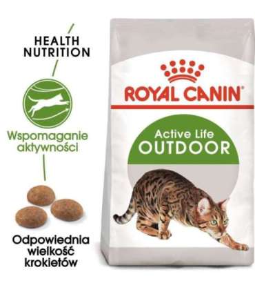 Royal Canin Active Life Outdoor cats dry food 4 kg Adult Poultry