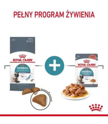 Royal Canin Hairball Care cats dry food 10 kg Adult Corn, Poultry, Rice, Vegetable