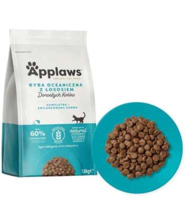 APPLAWS Adult Ocean fish with salmon - dry cat food - 1,8kg
