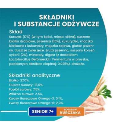 PURINA One Bifensis Senior 7+ - dry cat food - 800 g