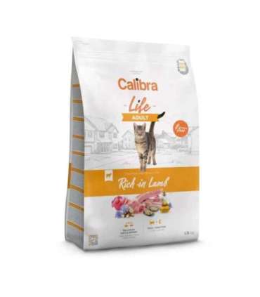 CALIBRA Cat Life Adult Lamb - dry cat food - 1,5kg