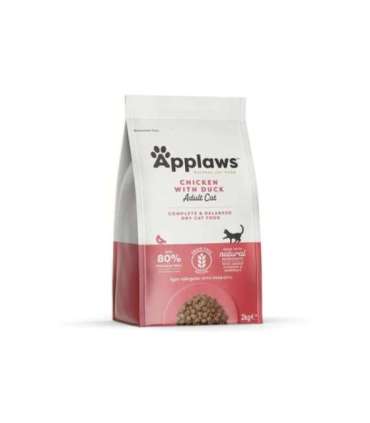 APPLAWS Chicken with duck - dry cat food - 2kg