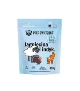 PAKA ZWIERZAKA Lamb and turkey M - dry cat food - 400g