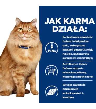 HILL'S PD K/D Kidney + Mobility Chicken - dry cat food - 3kg