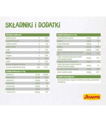 Josera 4032254755012 cats dry food 400 g Kitten Poultry