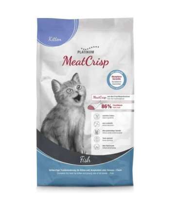 PLATINUM MeatCrisp Kitten Fish - dry cat food - 1,5kg