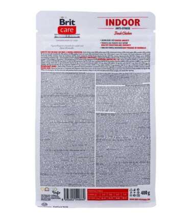 BRIT Care Grain-Free Adult Indoor Anti-Stress - dry cat food - 400 g