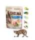 SHELMA Indoor Rich in turkey - dry cat food - 750g