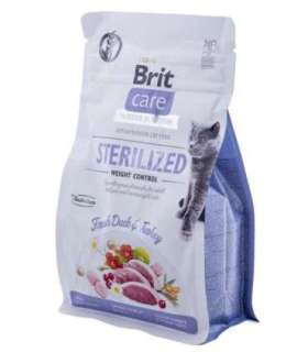 BRIT Care Grain-Free Sterilized Weight Control  - dry cat food - 400 g