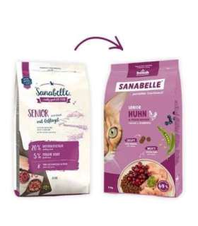 BOSCH Sanabelle Life Senior chicken & cranberries - dry cat food - 8kg