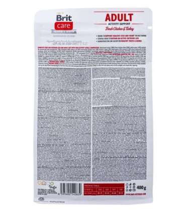 BRIT Care Grain Free Activity Support Adult - dry cat food - 400 g