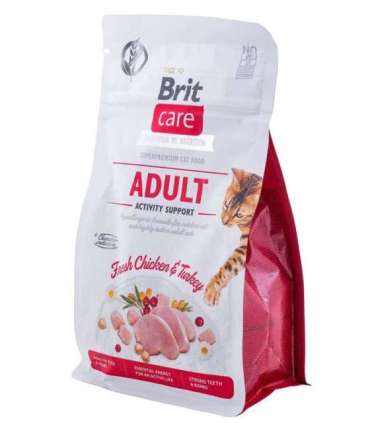 BRIT Care Grain Free Activity Support Adult - dry cat food - 400 g
