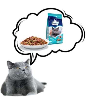 PREVITAL Adult Tuna - dry cat food - 1,4kg
