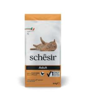 SCHESIR Adult Rich in chicken - dry cat food - 10kg