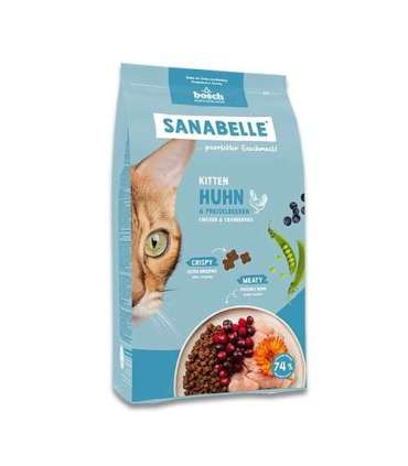 BOSCH Sanabelle Life Kitten chicken & cranberries - dry cat food - 8kg