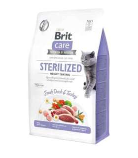 BRIT Care Grain-Free Sterilized Weight Control  - dry cat food - 2 kg