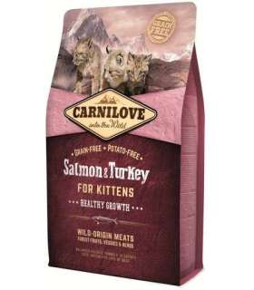 CARNILOVE Salmon & Turkey For kittens - dry cat food - 6kg