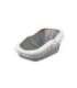 SAVIC ASEO Grey with White Rim - Open Cat Litter Tray - 56x39x27.5 cm - 1 pc.
