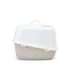 SAVIC Nestor Jumbo White - Coffee - covered cat litter box - 66.5x48.5x46.5 cm - 1 pc.