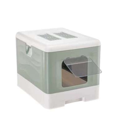 FERPLAST Sahara Green - cat litter box - 52 x 39 x 40cm