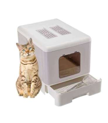 FERPLAST Sahara Lilac - cat litter box - 52 x 39 x 40cm