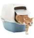 ROTHO Bailey Hooded litter box Blue, White