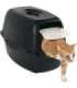 ROTHO Bailey Hooded litter box Black