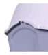 DIAMENTIQ BAYA whie/light grey -  cat litter box - 55,5 x 40 x 38,7 cm