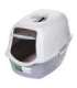 DIAMENTIQ BAYA whie/light grey -  cat litter box - 55,5 x 40 x 38,7 cm
