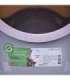 DIAMENTIQ BAYA whie/light grey -  cat litter box - 55,5 x 40 x 38,7 cm